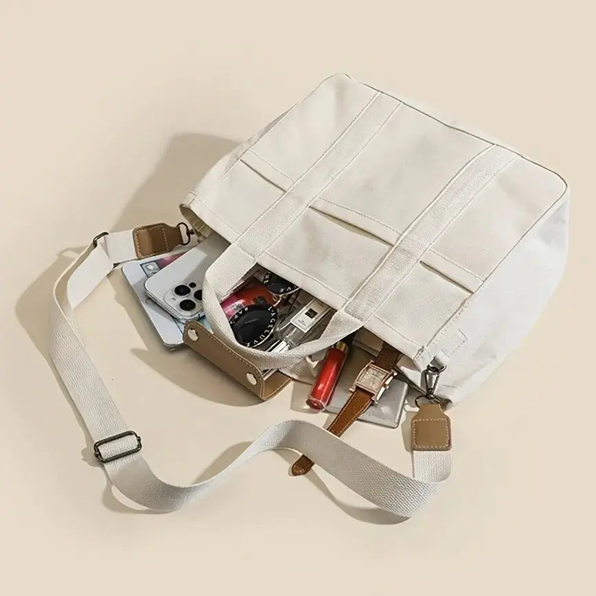 Stylish Canvas Tote Bag - Glide Goods LLC