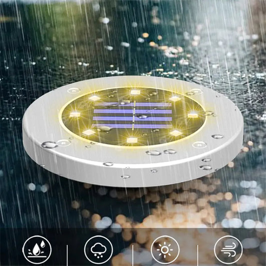 Solar Led Light Outdoor Solar Lamp - Glide Goods LLC