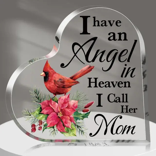 Acrylic Heart Plaque - Glide Goods LLC