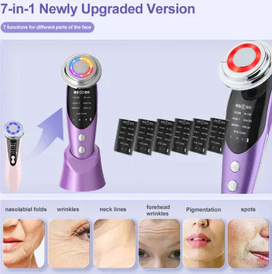 7 in 1 Facial Lifter and Massage - Glide Goods LLC