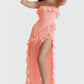 Strapless Suspender Evening Dress - Glide Goods LLC