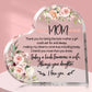 Acrylic Heart Plaque - Glide Goods LLC