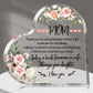 Acrylic Heart Plaque - Glide Goods LLC