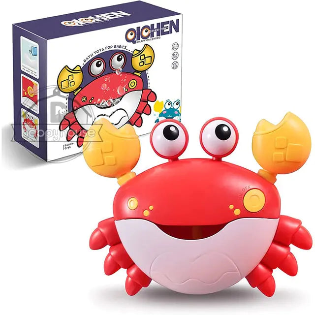Baby Bath Toys Bubble Machine Crabs Frog - Glide Goods LLC
