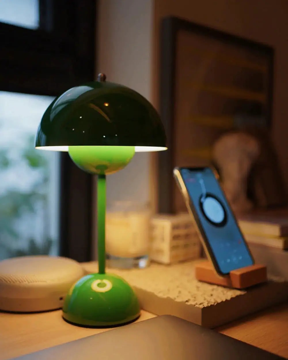 Flowerpot VP9 - Rechargeable Mushroom Table Lamp - Glide Goods LLC