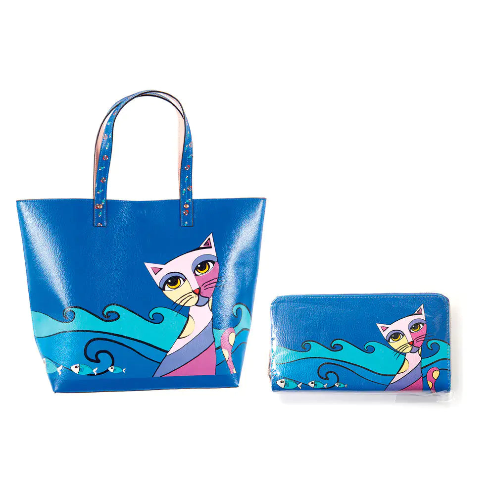 Biggdesign Owl and City Shoulder Bag and Wallet Set - Glide Goods LLC