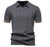 2025 Summer Men's Knit Cotton Polo Shirt (One Piece) - Glide Goods LLC