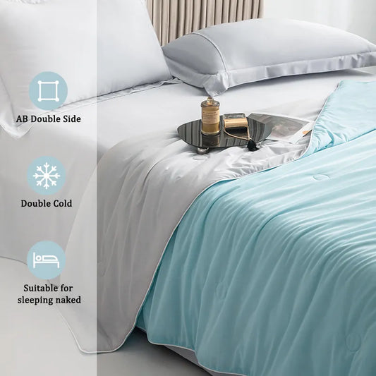 Cooling Blankets Smooth Air Condition Comforter - Glide Goods LLC