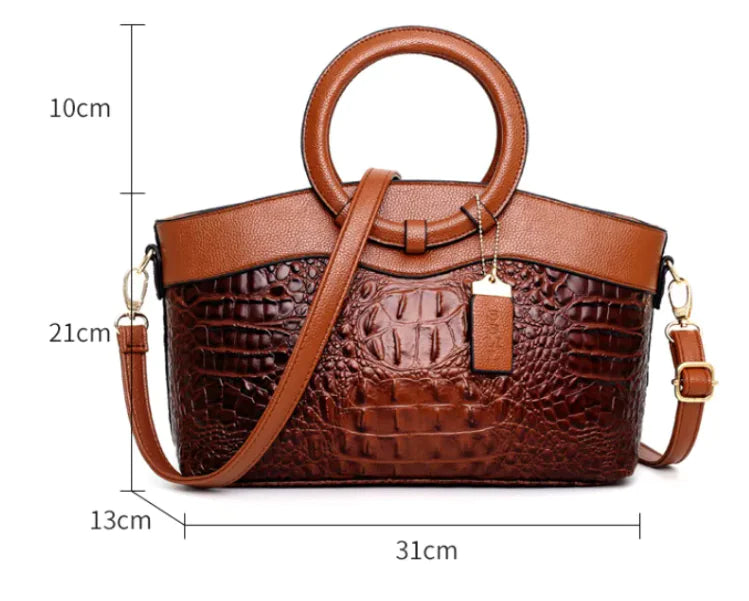 Ring shoulder diagonal bag - Glide Goods LLC
