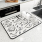 Super Absorbent Coffee Dish Large Kitchen Absorbent - Glide Goods LLC
