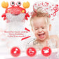 Baby Bath Toys Bubble Machine Crabs Frog - Glide Goods LLC