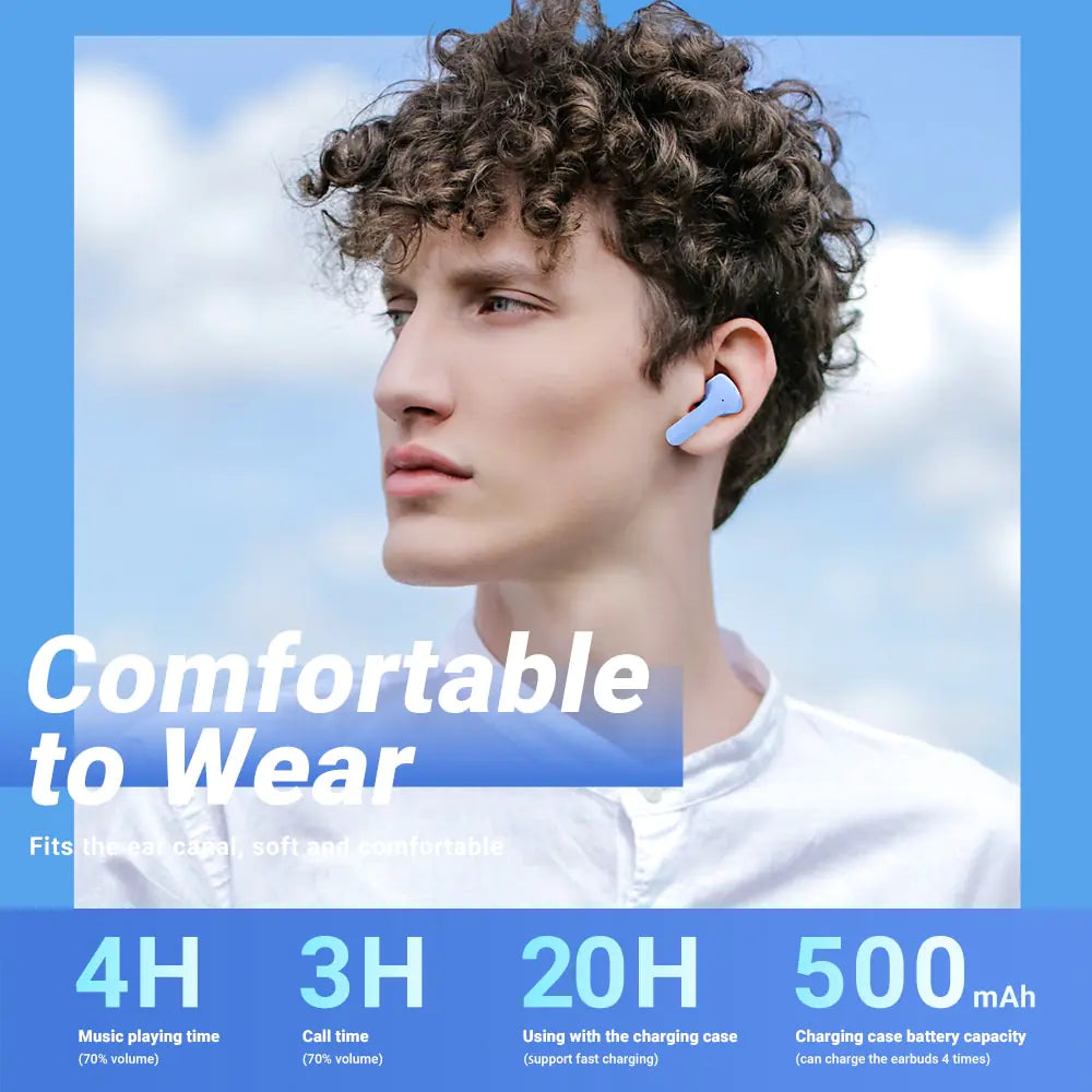 T6 TWS Wireless Earphones