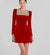 Chloe™ Elegant Summer Long Sleeve Dress with Rhinestones - Glide Goods LLC