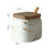 Marble Pattern Ceramic Kitchen Seasoning Tank Set - Glide Goods LLC