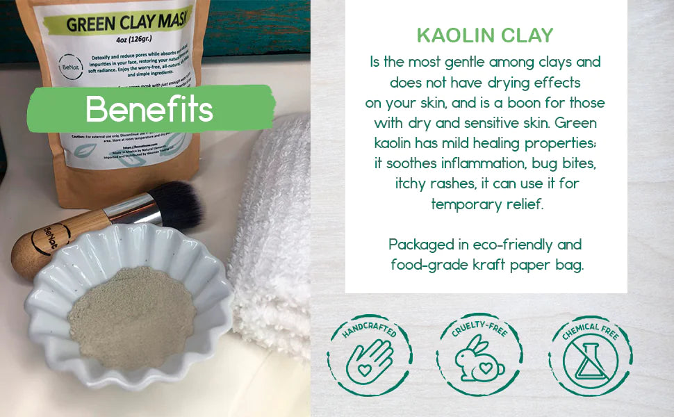Green Clay Mask - Glide Goods LLC