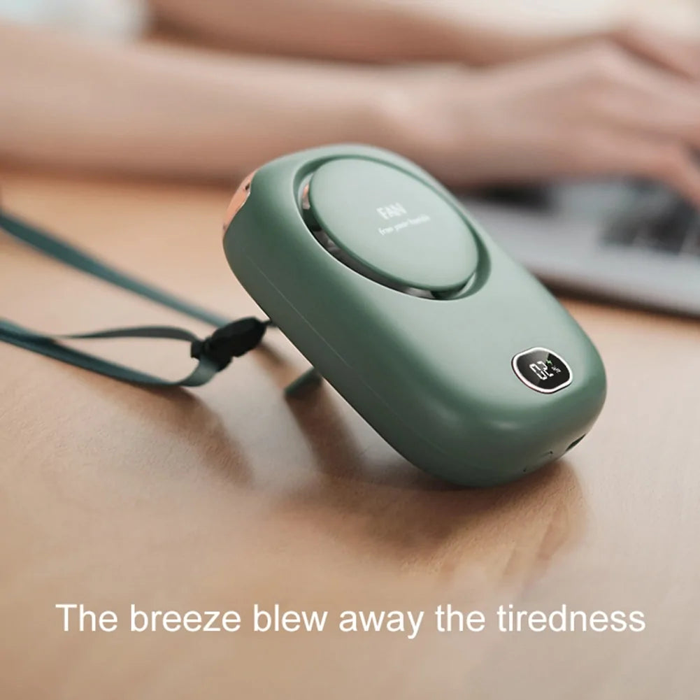 Mini Portable Bladeless Neck Fan - Glide Goods LLC