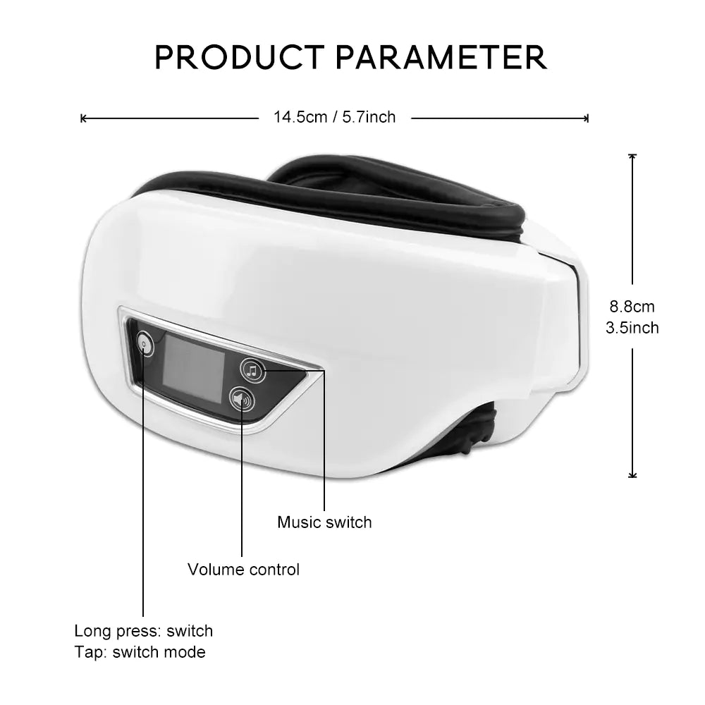 Eye Massager 6D Smart Airbag - Glide Goods LLC