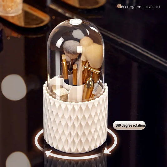 Rotating Makeup Brush Storage - Glide Goods LLC