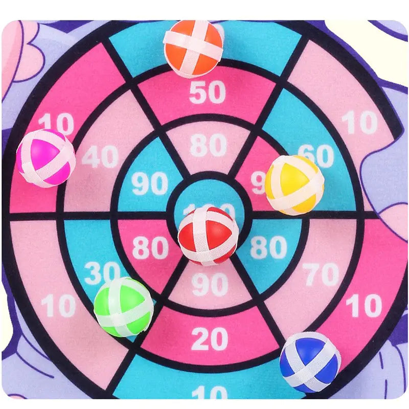 Slingshot Target Sticky Ball Dartboard - Glide Goods LLC