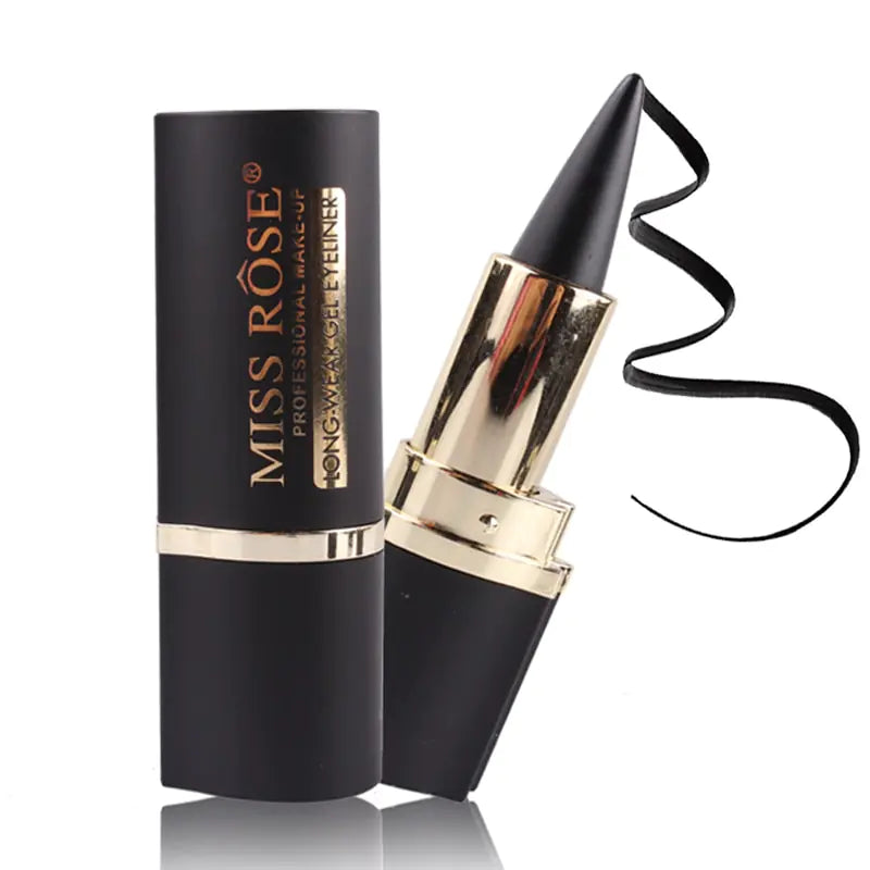 Long-Lasting Natural Black Eyeliner Cream - Glide Goods LLC