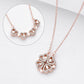 Four-Leaf Clover & Heart Necklace Gift Set - Dainty Gold Jewelry - Glide Goods LLC