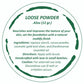 All-Natural Bronzer Loose Powder. Eco-Friendly. - Glide Goods LLC