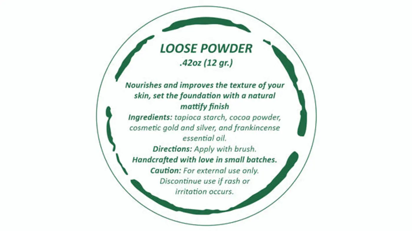 All-Natural Bronzer Loose Powder. Eco-Friendly. - Glide Goods LLC