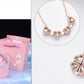 Four-Leaf Clover & Heart Necklace Gift Set - Dainty Gold Jewelry - Glide Goods LLC