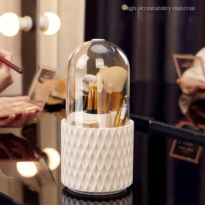 Rotating Makeup Brush Storage - Glide Goods LLC