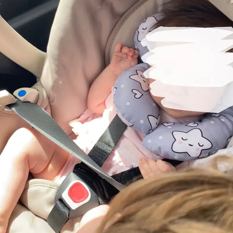 New Protective Baby Travel Pillow - Glide Goods LLC