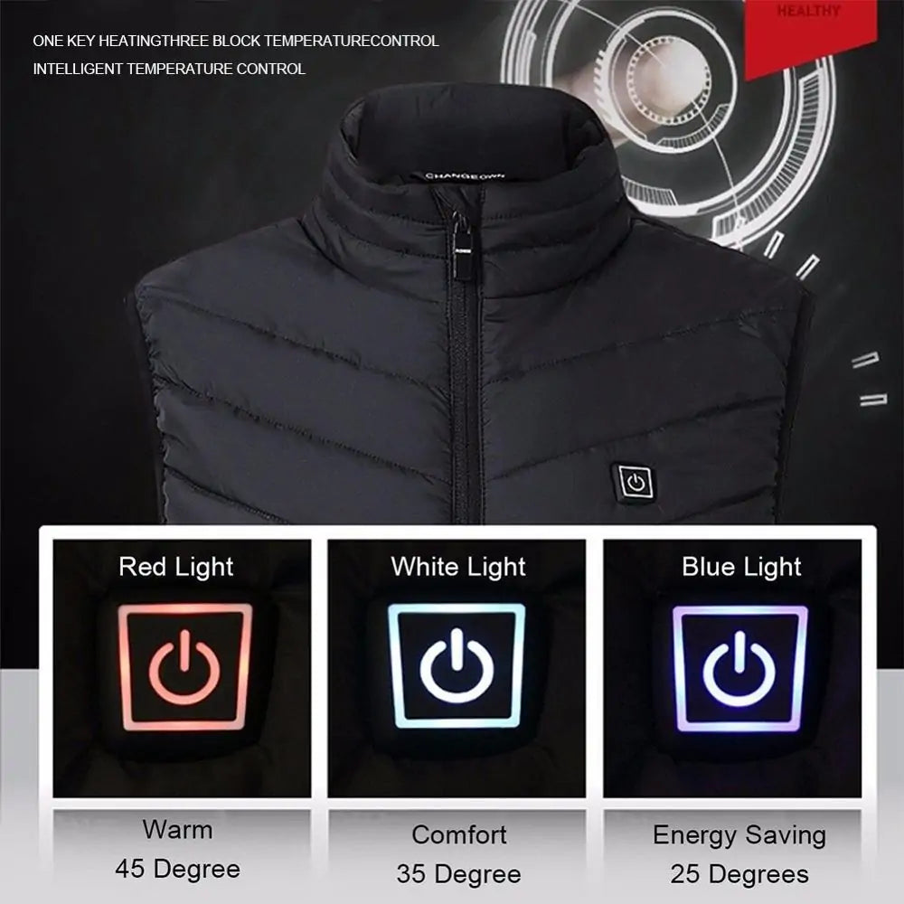 Thermal Heated Vest - Glide Goods LLC