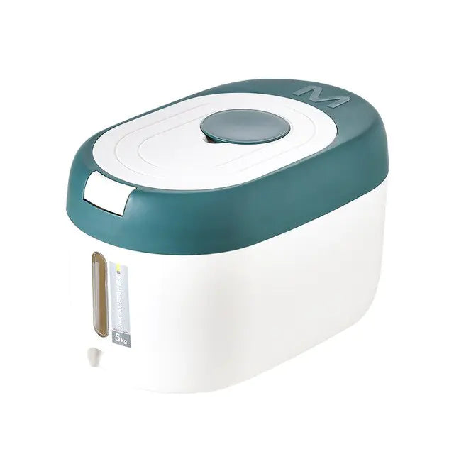 Automatic Food Storage Bin Kitchen Rice Bucket - Glide Goods LLC