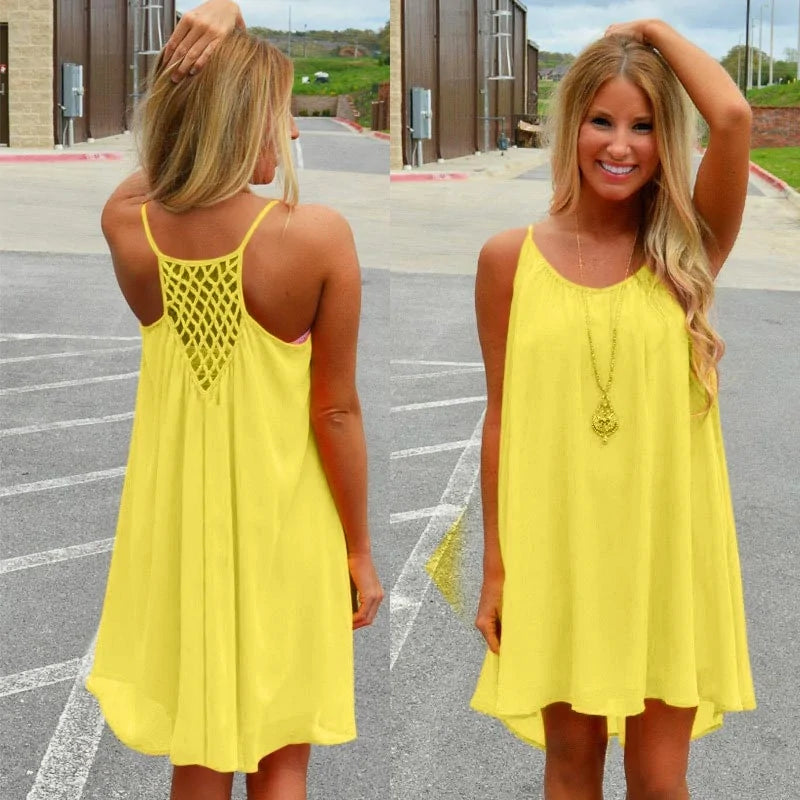 Beach Chiffon Dress - Glide Goods LLC