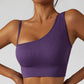 Summer Sexy Oblique Shoulder Yoga Clothes Tops - Glide Goods LLC