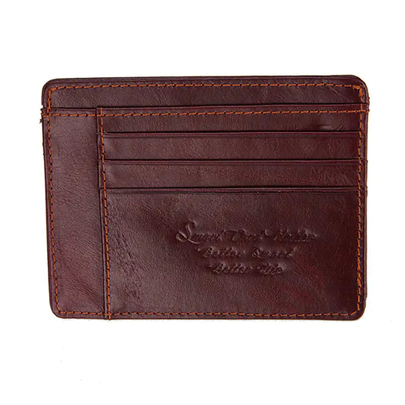 Anti-Theft and Anti-Lost Bluetooth Enabled Wallet - Glide Goods LLC
