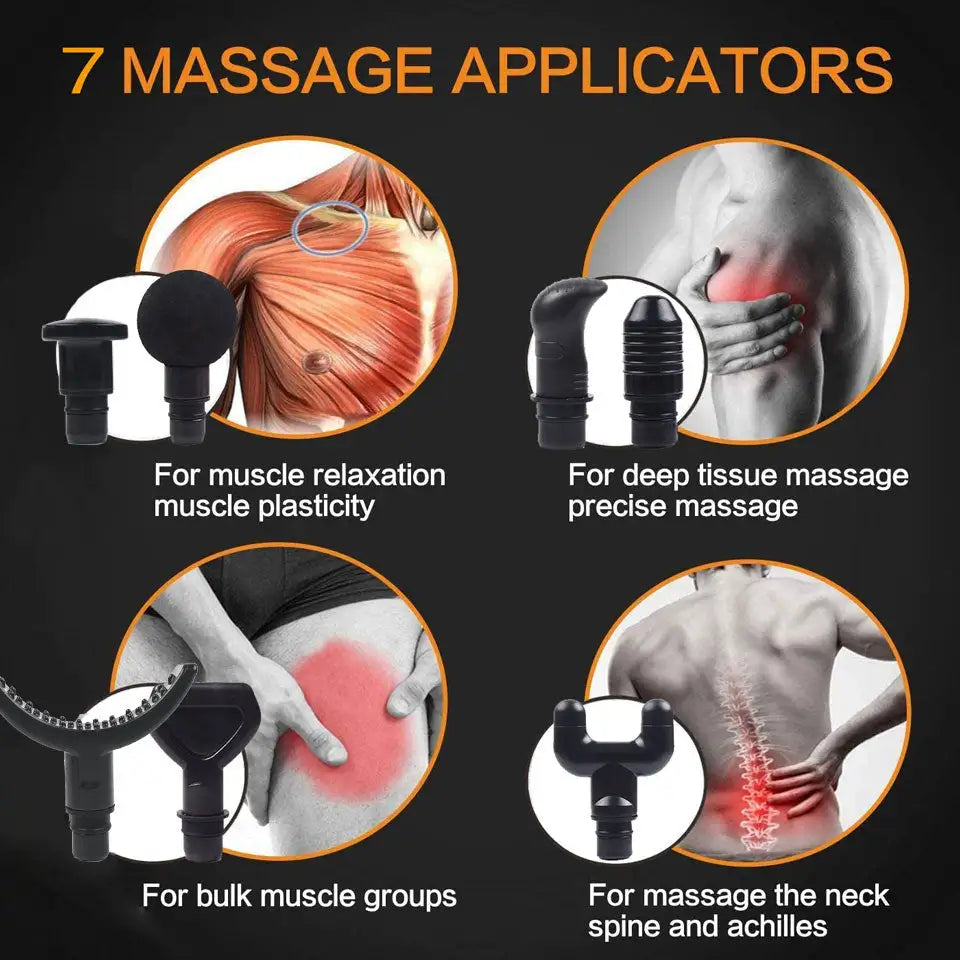 Electric Muscle Gun Massager - Glide Goods LLC