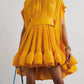 Asymmetrical Solid Mini Dresses For Women - Glide Goods LLC