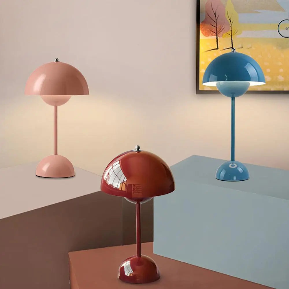 Flowerpot VP9 - Rechargeable Mushroom Table Lamp - Glide Goods LLC