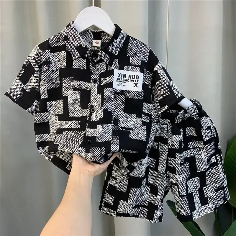 Trendy  Boys Two-piece Set - Glide Goods LLC