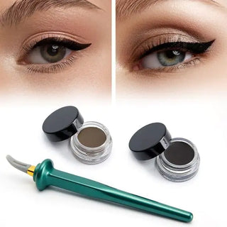 Reusable Silicone Eyeliner Guide-Eyeliner Applicator Kit, Waterproof and Long Lasting