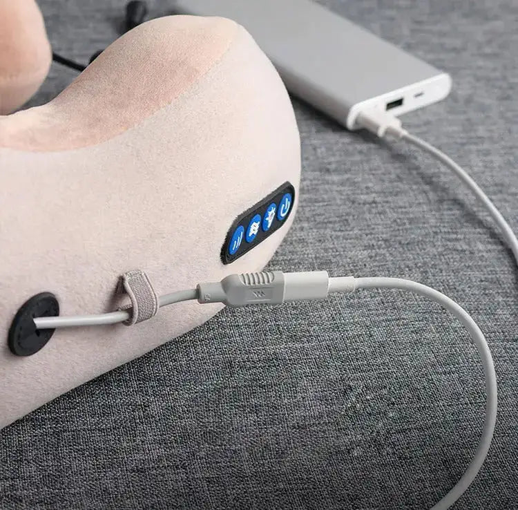 Massaging Neck Pillow - Glide Goods LLC