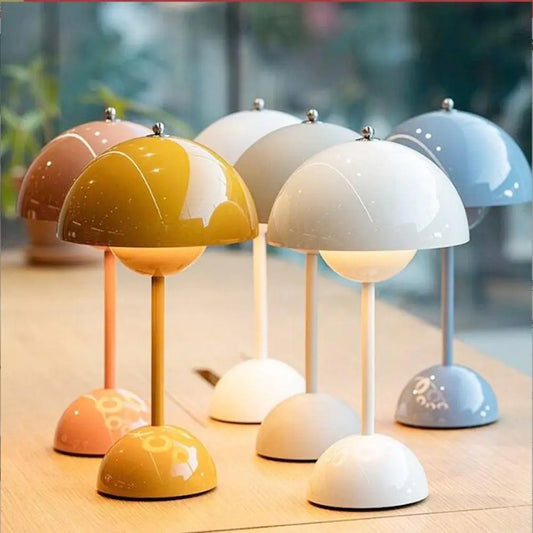 Flowerpot VP9 - Rechargeable Mushroom Table Lamp - Glide Goods LLC