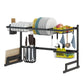 Stainless Steel U-shaped Kitchen Dish Rack - Glide Goods LLC