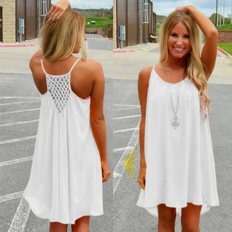 Beach Chiffon Dress - Glide Goods LLC