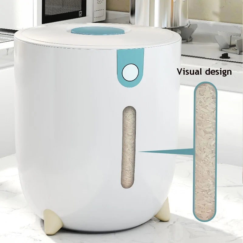 Insect and Moisture Proof Cylinder Grain Sealed Storage Box - Glide Goods LLC