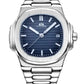 Mechanical Solid Steel Band Luminous Men's Watch with Calendar - Glide Goods LLC