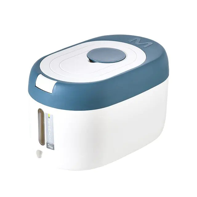 Automatic Food Storage Bin Kitchen Rice Bucket - Glide Goods LLC