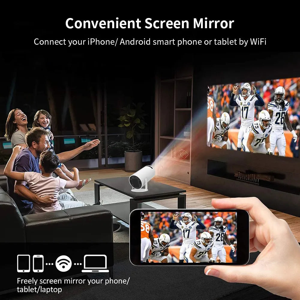 Salange HY300 Smart Projector - Glide Goods LLC