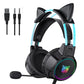 RGB Light Gamer Headset Cat Ear Gaming Headphones - Glide Goods LLC