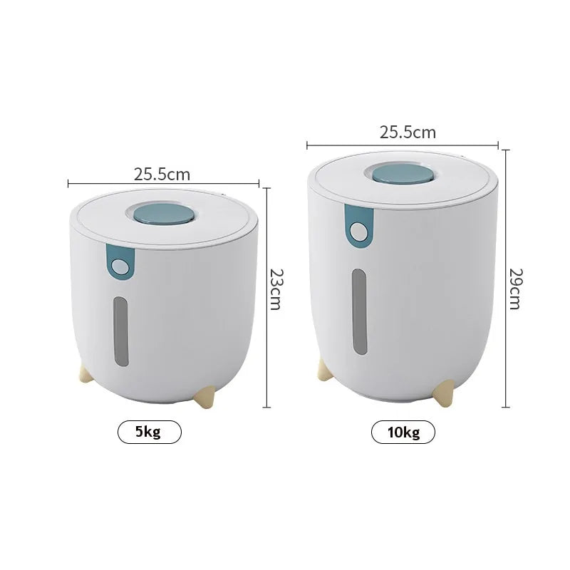 Insect and Moisture Proof Cylinder Grain Sealed Storage Box - Glide Goods LLC